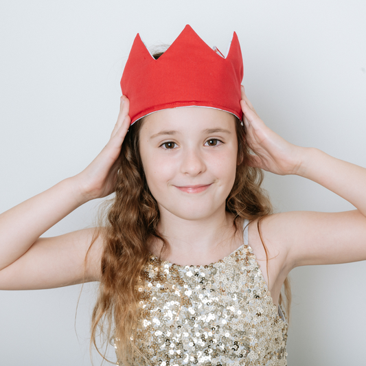 Christmas-reversible-Crown-Red-shown-on-head