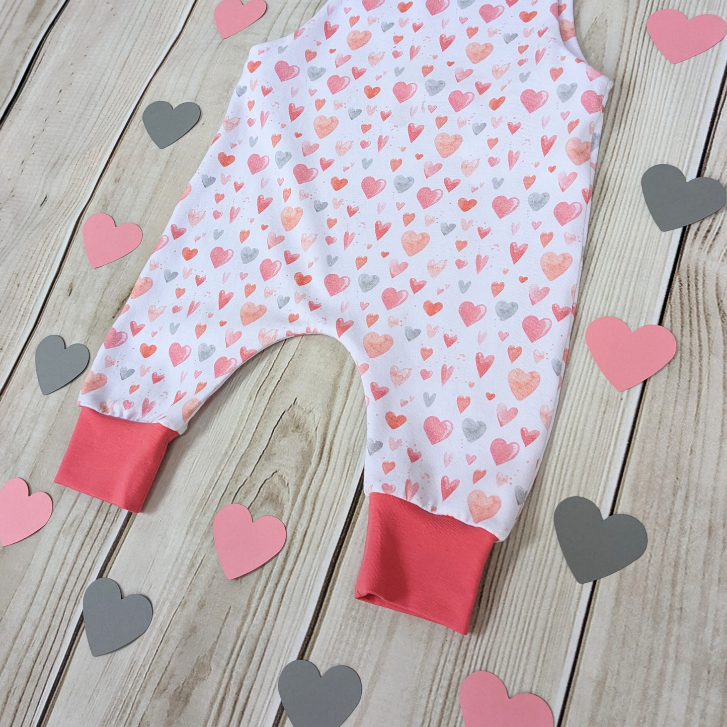 Heart-Design-Romper-Co-ordinating-Ankle-Cuffs