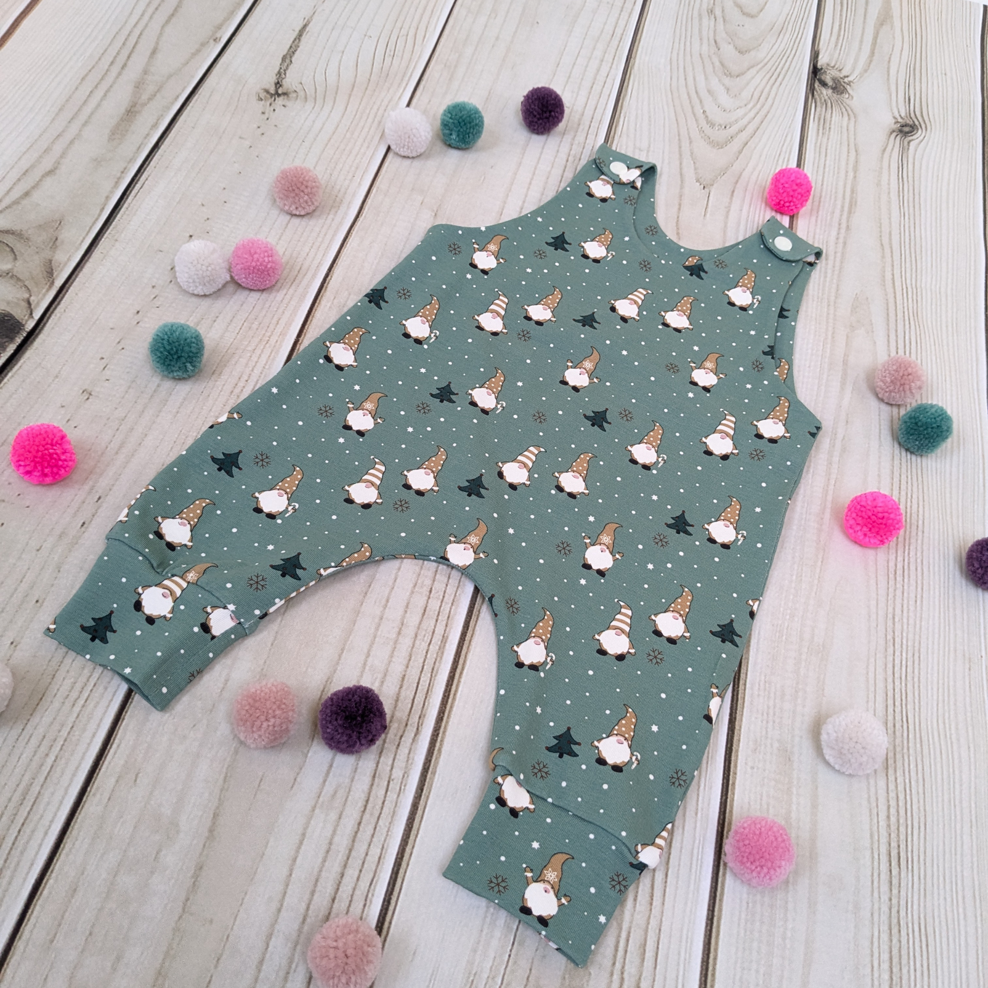 Flatlay-Green-Christmas-Gonks-Romper