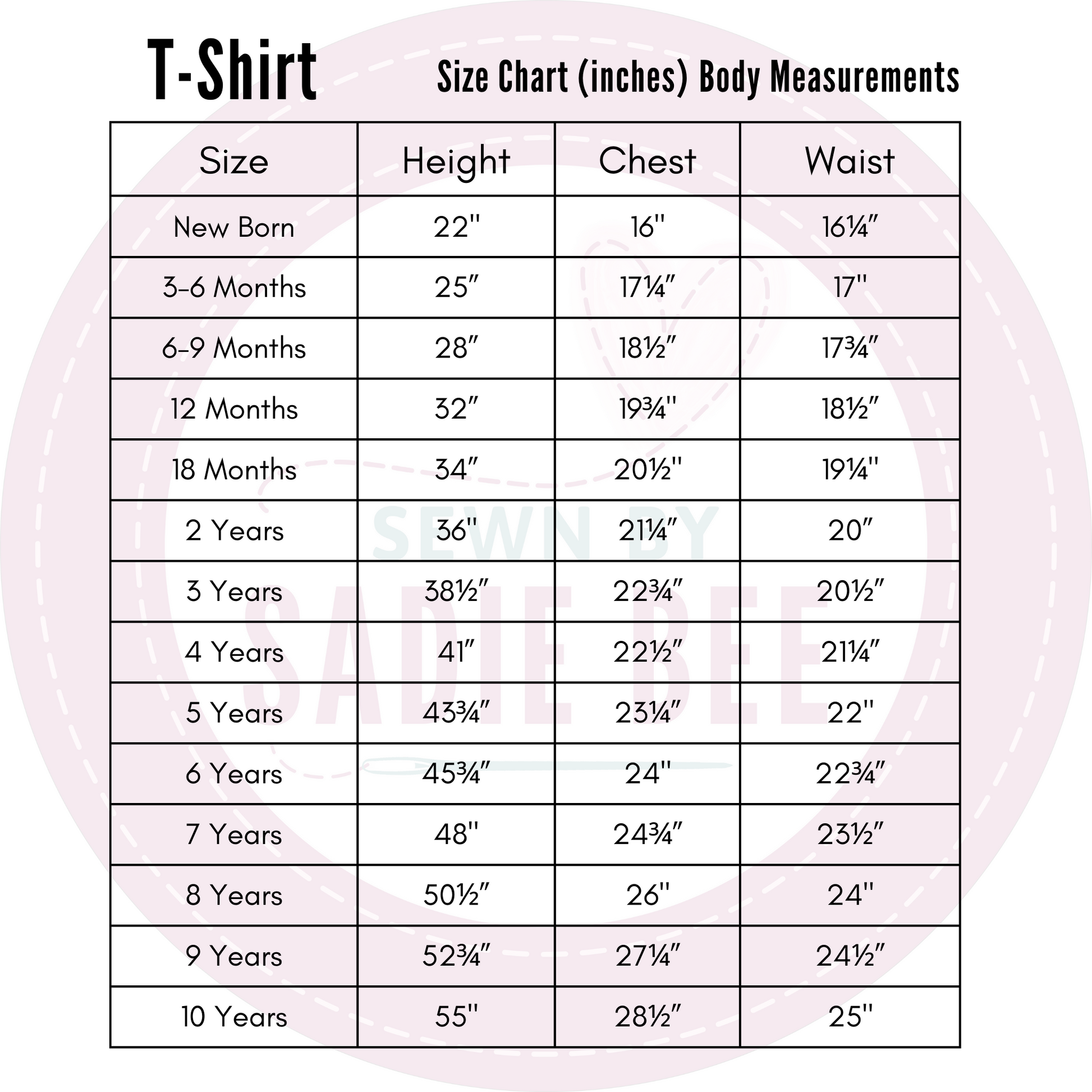 body-size-chart-cm