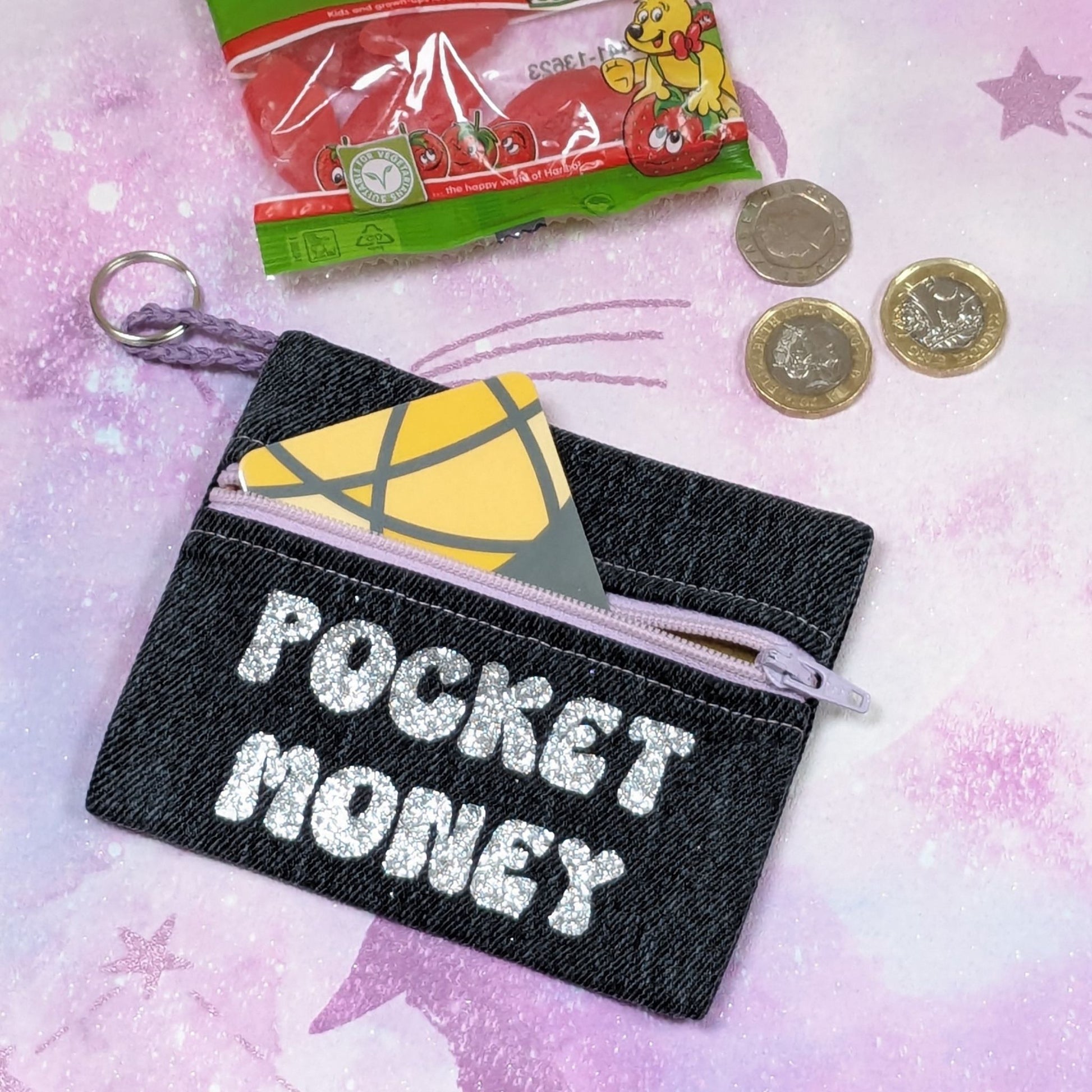 Upcycled-Denim-Coin-Purse-Pocket-Money-Slogan